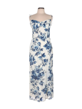 NWT Reformation Kourtney in Faye Floral Tie Strap Georgette Maxi Dress 12 - £167.47 GBP