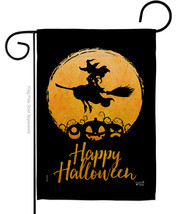 Halloween Witch - Impressions Decorative Garden Flag G135306-BO - £16.06 GBP