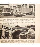 1941 Sinclair Oil Lubricants And Tires Advertisement Military Tanks DWNN12 - $15.00 CAD