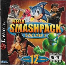 Sega Dreamcast - Sega Smashpack: Vol. #1 (1999) *Complete w/Case & Instructions* - £14.22 GBP