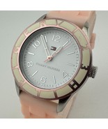 Tommy Hilfiger Quartz Watch Women 30m Silver Steel Pink Japan Analog New... - $440.65 MXN