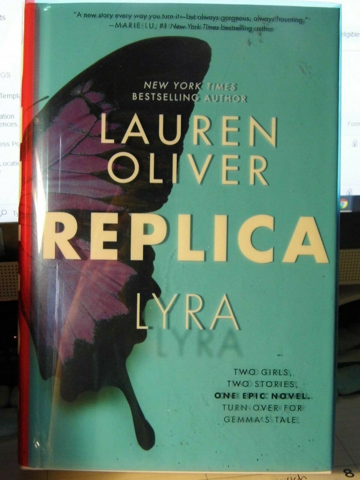 NEW Replica by Lauren Oliver Hardcover First Edition 2016 (Gemma/Lyra) - $6.29