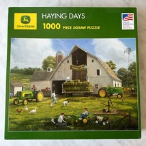 Haying Days John Deere Great American Puzzle Factory 1000 Piece Jigsaw-C... - $18.95