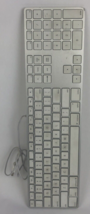 OEM Apple A1243 USB Wired Standard Keypad - White / Silver  - 1 - $24.99