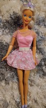 EUC My First Tea Party Barbie Doll 1995 Mattel Vintage Crown added. Painted shoe - £13.83 GBP