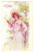 Vintage Postcard Pretty Woman In the Shade of the Old Apple Tree C. Frey... - £6.28 GBP
