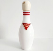 Avon King Pin Bowling Bottles Vintage Fragrance Partially Full 5.5&quot; - $20.98