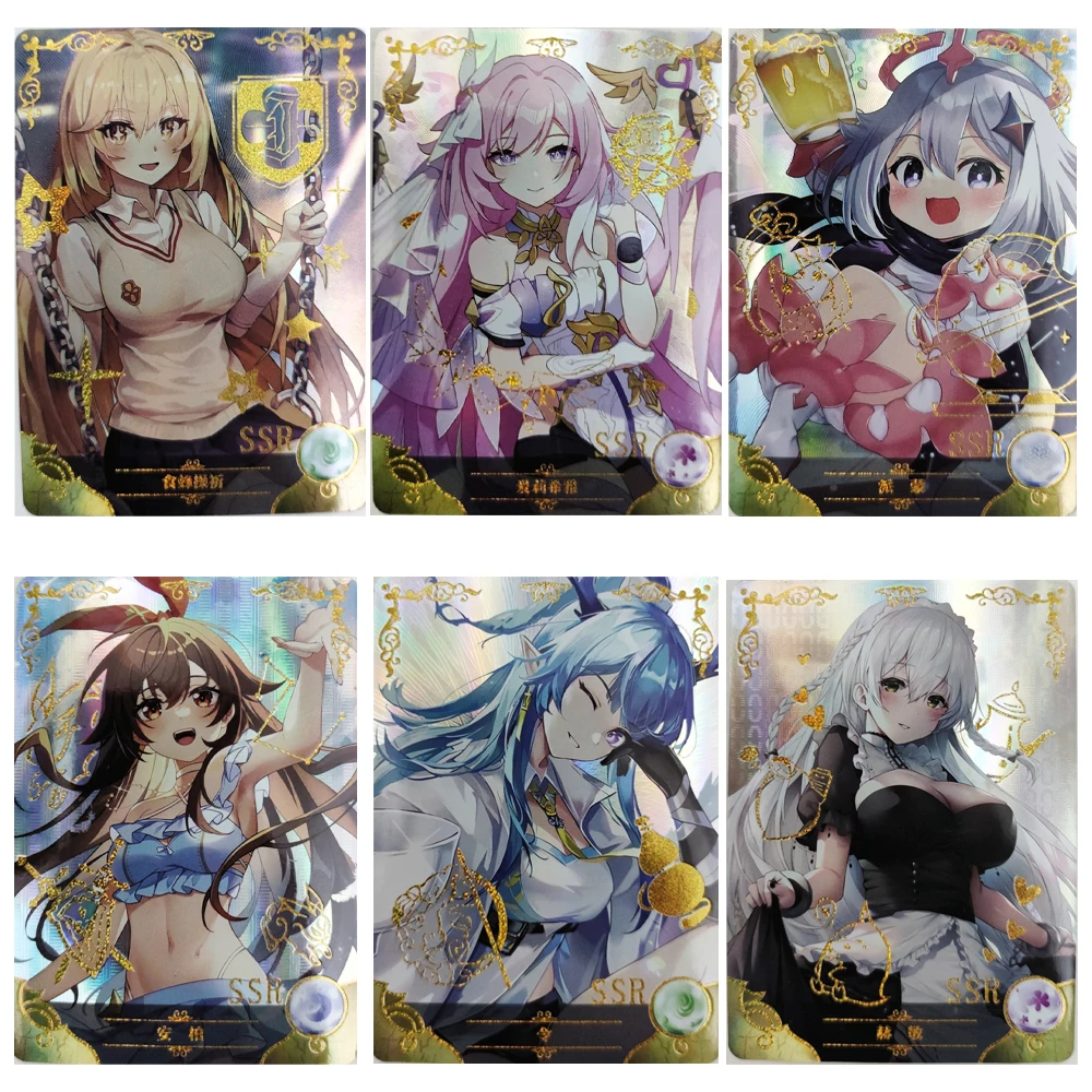 Goddess Story Collection Cards NS 5M07 SSR Rare Hot Gold Cards Anime Cartoon - £4.79 GBP