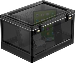 15x11x9&quot; Lightweight Plastic Combo Lock Box Files Documents Cell Phone Jail - €25,51 EUR