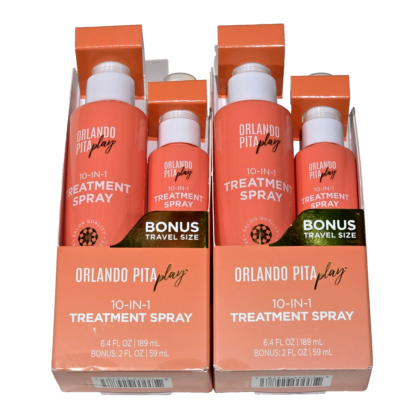 2 Pack Orlando Pita Play 10 In 1 Treatment Spray 6.4 &amp; 2oz Bonus - $29.99