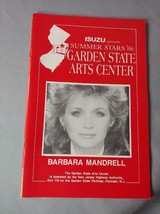 Barbara Mandrell Garden State Arts Center NJ 1986 Summer Concert program - $6.88