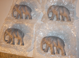 Lot of 4 O Scale MTH Heavy Plastic Elephant Figures for Circus Car NOS - £19.47 GBP