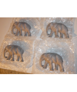Lot of 4 O Scale MTH Heavy Plastic Elephant Figures for Circus Car NOS - £19.46 GBP