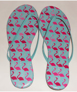 NEW LAUREN CONRAD FLAMINGO FLIP FLOPS  SIZE 9M - $31.90 CAD