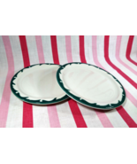 1950's Jackson China Whitlock-Dobbs 2pc Wintergreen Restaurant Ware Bread Plates - $8.00