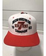 1992 Winston Cup Champion Hat AJD Kulwicki Nascar Snap Back NOS Vtg - £27.92 GBP