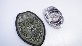Blackinton NAS Sigonella Special Operations Badge &amp; US Navy Police Patch... - £67.86 GBP