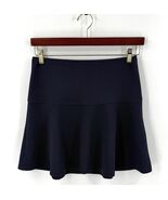 Banana Republic Skirt Size 4 Navy Blue A Line Mini Textured Womens - $581.14 MXN