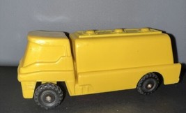 Vintage 1975 Imperial Toy Yellow Rubber Gas Oil Tanker Truck - $8.79