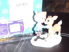 Enesco Rudolph and Hermy Called Lovable Misfits Figurine MIB 1999 - $24.74