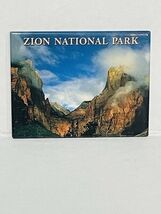 Vtg Zion National Park Photography Souvenir Fridge Magnet - $6.87