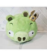 NO SOUND- Angry Birds Green Pig King  Plush Stuffed Animal Small 5&quot; Toy ... - $19.75