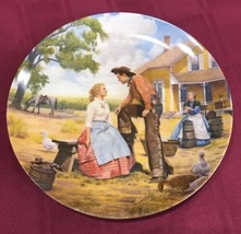 Knowles &quot;Oklahoma&quot; 1985  &quot;Oh What a Beautiful Morning&quot; Plate 8.5” - £11.72 GBP