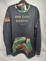 Nike Ohio State Buckeyes Military Appreciation Sweatshirt 2XL DD4317 010 NWT - £32.47 GBP