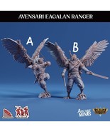 3D Printed Sordane Publishing Arcane Minis Avensari Eagalan Ranger Might... - $13.75 CAD+