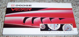 2005 Dodge Viper Factory Owners Operators Owner Manual - $69.99