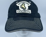 Wyoming Cowboys Hat The Game 100% Cotton Black adjustable Strapback Dad ... - £11.45 GBP