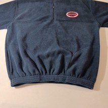 Shiva American Manufacturing Tube Men's 1/4 Zip Pullover Blue Sweater Size XL image 8