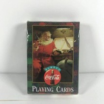 Vintage Sealed Always Coca Cola Coke Christmas Santa Claus Playing Cards - 1997 - £7.90 GBP