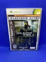 Tom Clancy&#39;s Splinter Cell (Microsoft Original Xbox, 2002) CIB Complete Tested! - £6.32 GBP