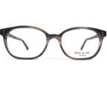 Paul &amp; Joe Eyeglasses Frames SEAPORT CHEYENNE 03 E260 Brown Blue Horn 50... - $65.29
