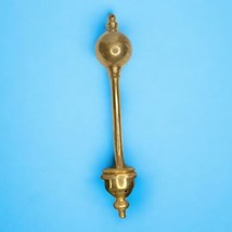Vintage Brass Candle Wall Sconce Taper Candlestick Holder 16&quot; Taiwan Tarnished - £9.75 GBP