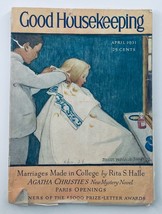VTG Good Housekeeping Magazine April 1931 Marriages Made in College No Label - £22.37 GBP