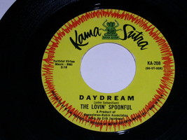 The Lovin&#39; Spoonful Daydream Night Owl Blues 45 Rpm Record Kama Sutra Label - £12.78 GBP
