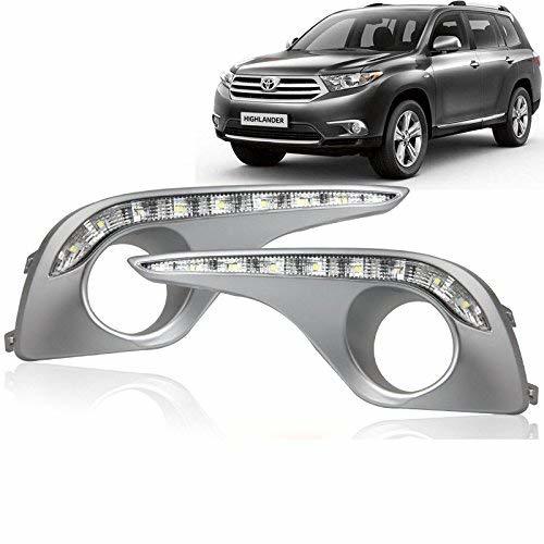 AupTech Off-Road White LED Daytime Running Lights for Toyota Highlander ... - $97.99