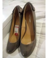 Report Footwear Size 10 Pewter Wedge Platform  - $346.91 MXN