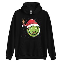 Tennis Player Christmas Tennis Hoodie, Hoodie Black - £27.46 GBP+