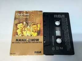 Hank Snow Cassette My Early Country Favourites 1986 Rca Records Canada CK-2160 - £5.65 GBP