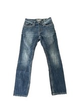 BKE Buckle Jake Straight Leg Blue Denim Jeans Men&#39;s Size 31 Regular - £29.96 GBP