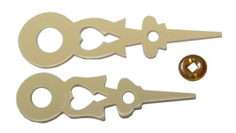 New Ivory Plastic Cuckoo Clock Hands - Choose from 5 Sizes! - £3.12 GBP