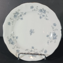 BLUE GARLAND BREAD PLATE 6&quot; JOHANN HAVILAND Bavaria Germany Porcelain Fl... - £6.98 GBP