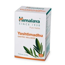 Himalaya Wellness Pure Herbs Yashtimadhu Gastric Wellness 60 Tablet - £10.25 GBP