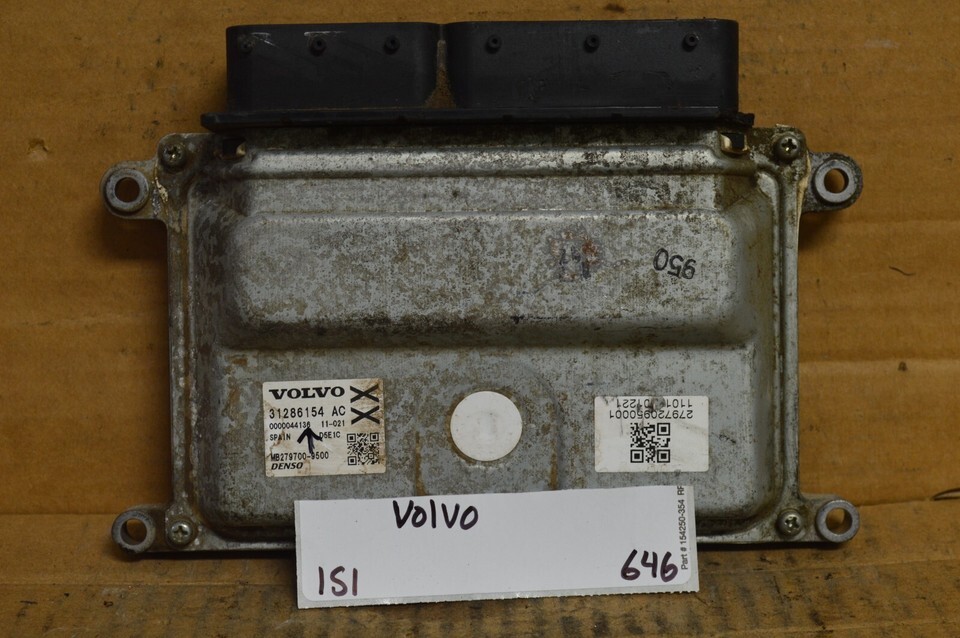 11-16 Volvo 60 80 Engine Control Unit ECU 31286154 Module 646-1s1 - $15.67
