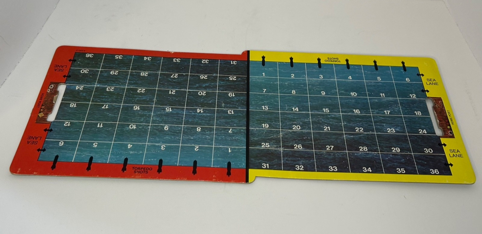 1973 Sub Search Game By Milton Bradley Replacement Parts Top Surface - $18.73