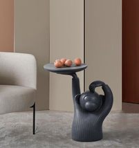 Monkey Tray Side Table  Creative Sculptural Floor Accent, Modern Living... - $399.00