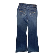 Lei Girls Size 12 Slim Jeans Denim Gabby Low Rise Flare Jeans y2k - £10.08 GBP